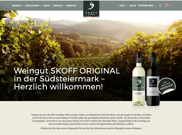 Website Referenz SKOFF ORIGINAL