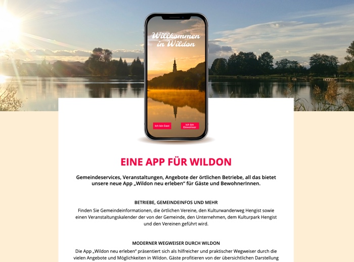 App Referenz Wildon-App
