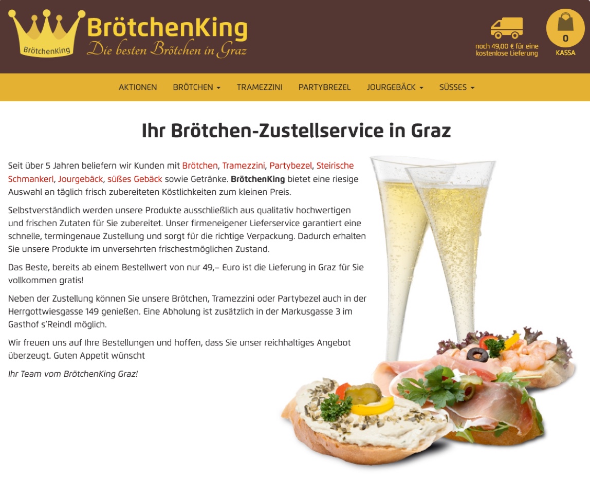 BrötchenKing Graz Startseite